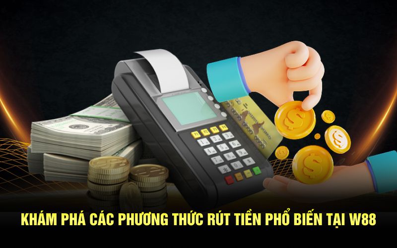 Khám phá các phương thức rút tiền phổ biến tại w88