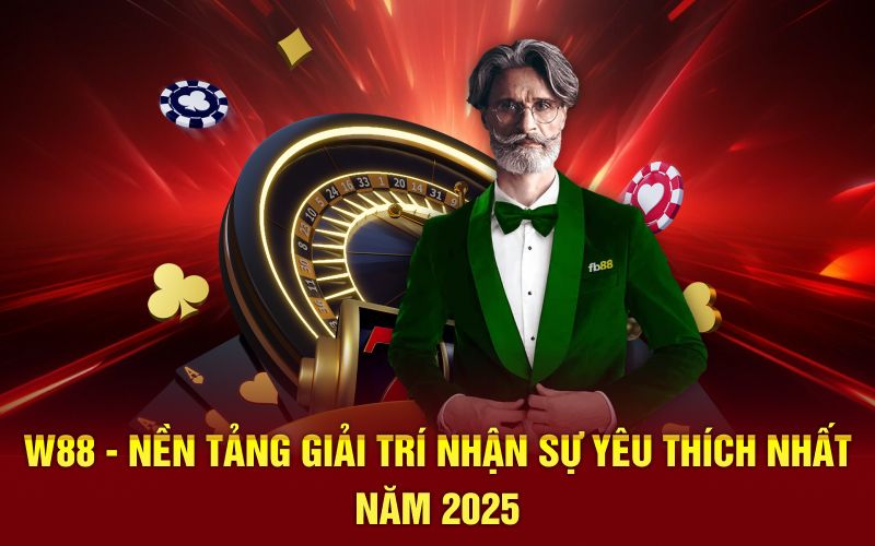 W88 nền tảng giải trí nhận sự yêu thích nhất năm 2025